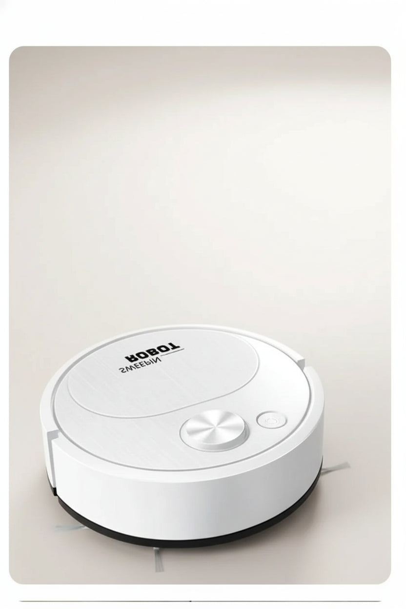 Robot aspirateur/laveuse intelligent 3 en 1 – Nettoyage automatique sans fil 1500 Pa