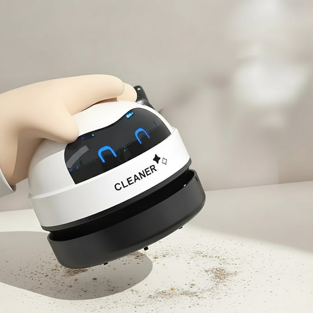 Mini Aspirateur de Bureau – Propreté & Élégance au Quotidien