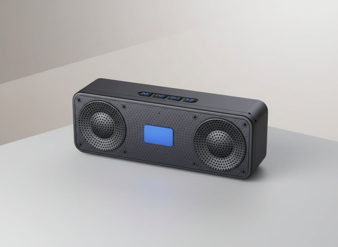 Enceinte Bluetooth S18 – Design créatif, son puissant et connectivité intelligente