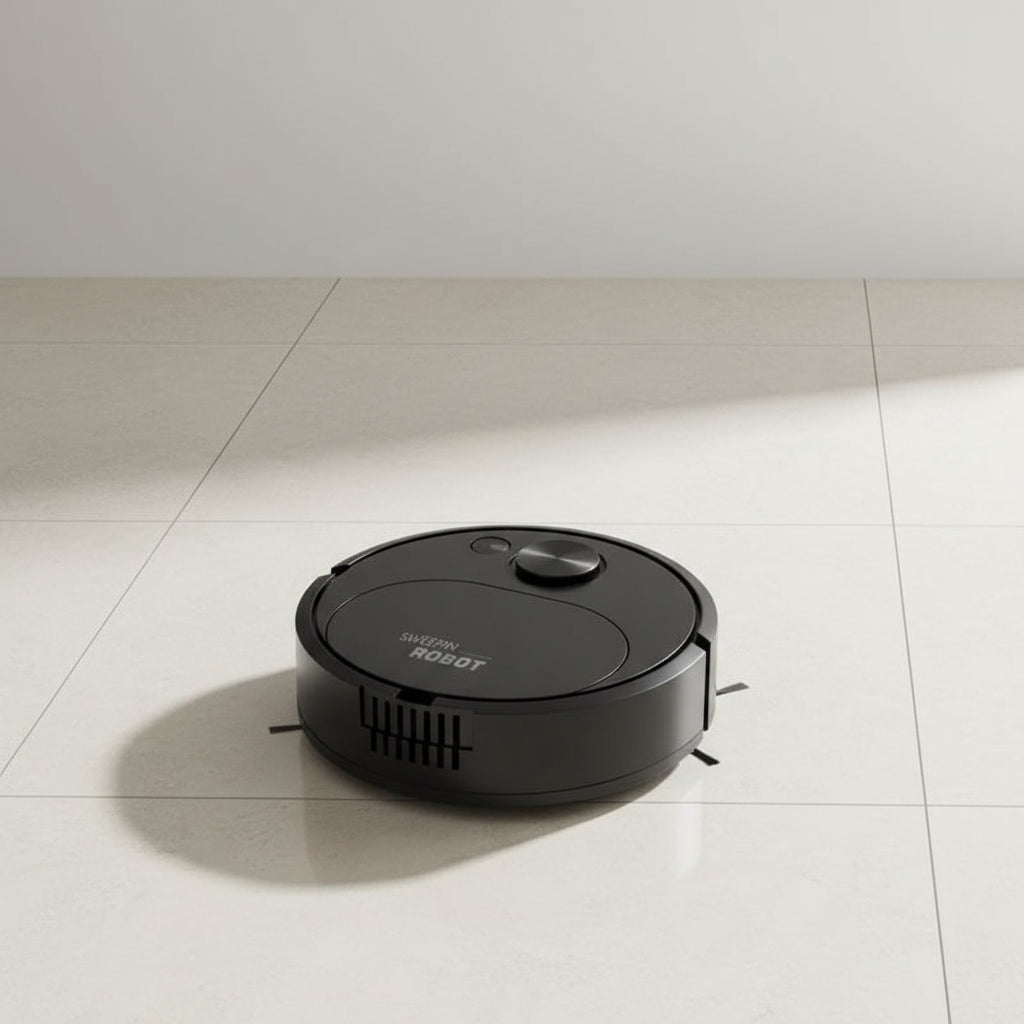 Robot aspirateur/laveuse intelligent 3 en 1 – Nettoyage automatique sans fil 1500 Pa