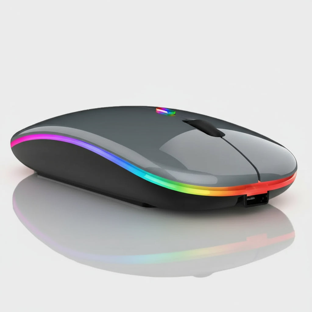 Souris Sans Fil Silencieuse – Bluetooth & USB