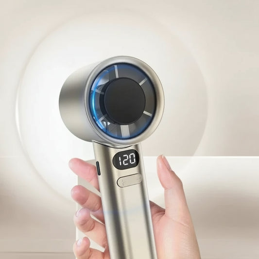 Mini Ventilateur Portable – Élégance & Fraîcheur Instantanée